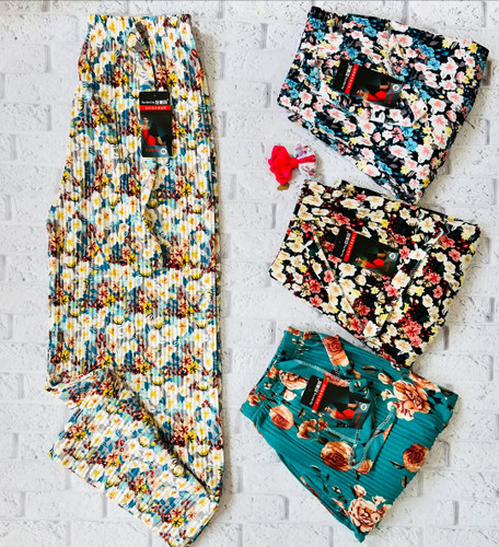 شلوار زنانه مدل دامنی جنس نخی