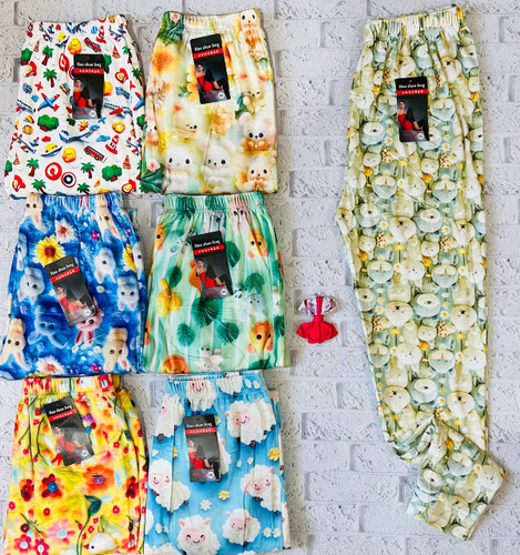 شلوار اسلش مخمل زنانه استیکری طرح ۳ بعدی🔥🔥